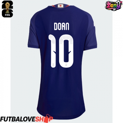 Dres Japonsko Ritsu Doan #10 Domáci pre Ženy MS 2026 Krátky Rukáv